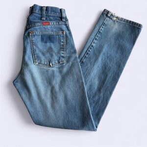 Vintage Wrangler High Waisted Straight Leg Jeans